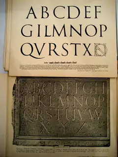 Roman square capitals