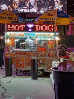 Hot dog cart