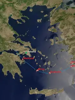 Arc volcanique sud-égéen
