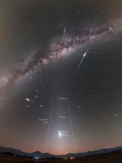 Meteor shower