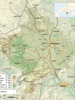 Geography of Kosovo