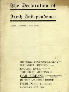 Déclaration d'indépendance de l'Irlande