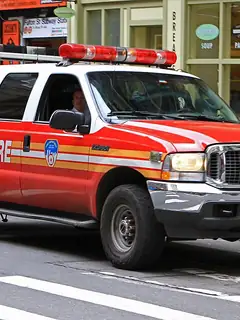 Fire command vehicle