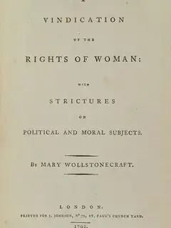 A Vindication of the Rights of Woman