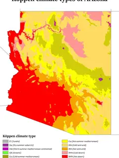 Climate change in Arizona
