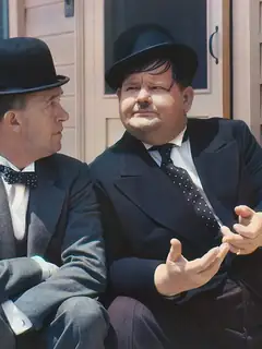 Laurel and Hardy
