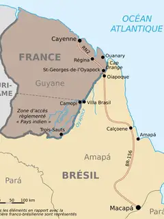 Brazil–France border