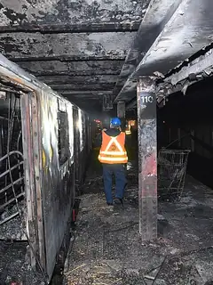 2020 New York City Subway fire
