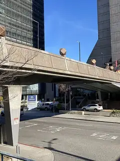 Portsmouth Square pedestrian bridge