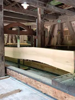 Scierie hydraulique