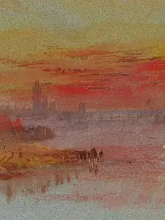 Le Coucher de soleil écarlate