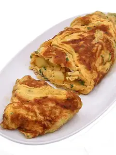 Omelette aux pommes de terre
