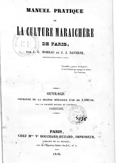 Manuel pratique de la culture maraîchère de Paris