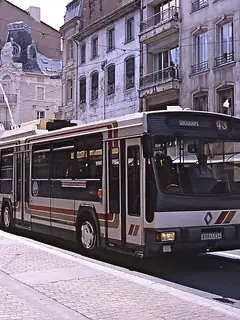 Ancien trolleybus de Nancy