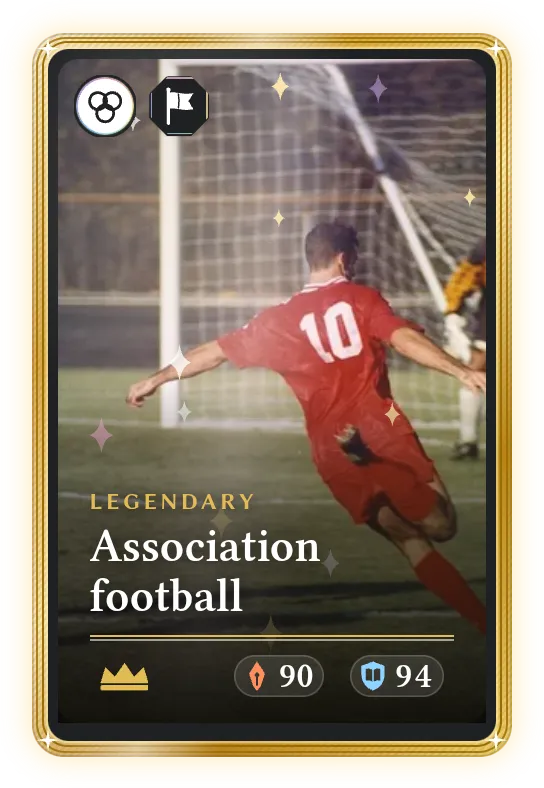 Association football, Legendary, ATK 90, DEF 94