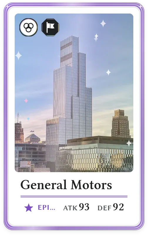 General Motors, Epic, ATK 93, DEF 92