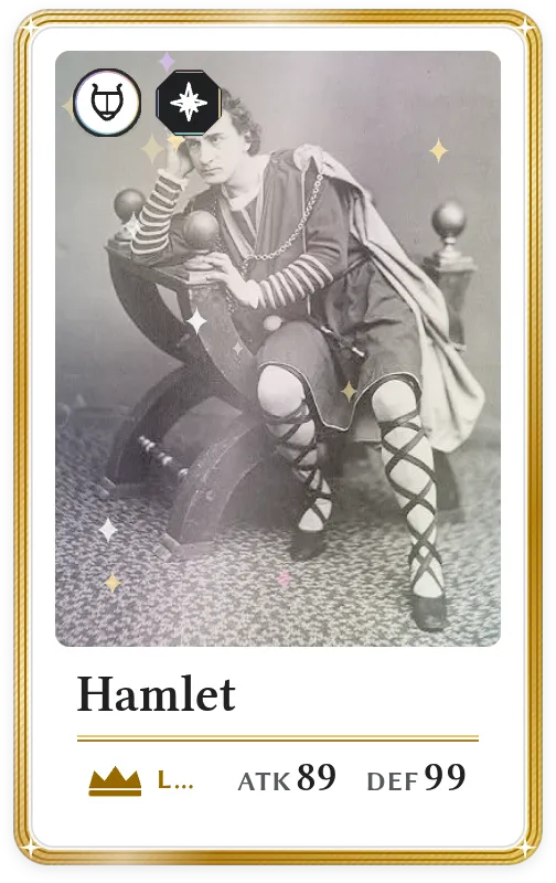 Hamlet, Legendary, ATK 89, DEF 99