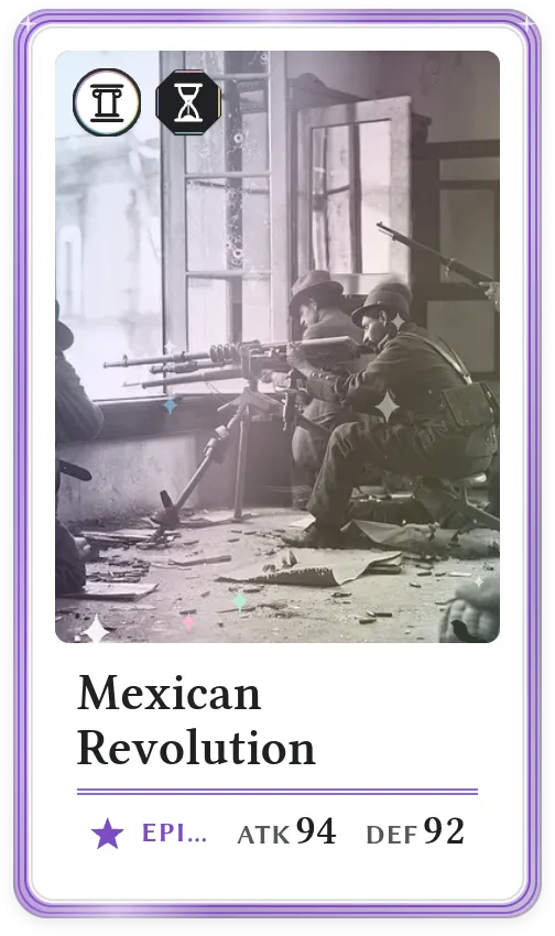 Mexican Revolution, Epic, ATK 94, DEF 92