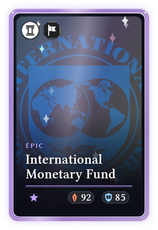 International Monetary Fund, Epic, ATK 92, DEF 85