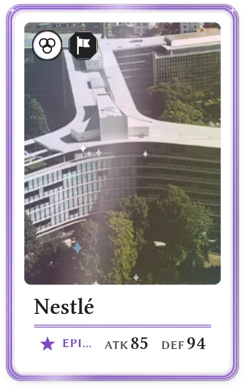Nestlé, Epic, ATK 85, DEF 94