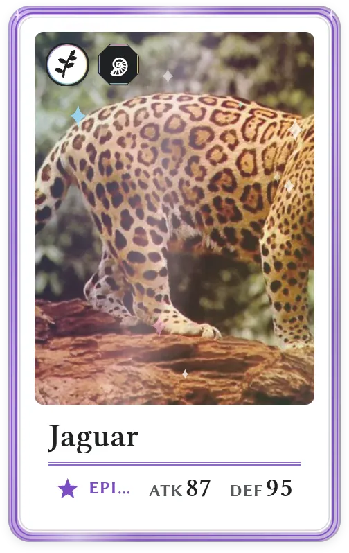 Jaguar, Epic, ATK 87, DEF 95
