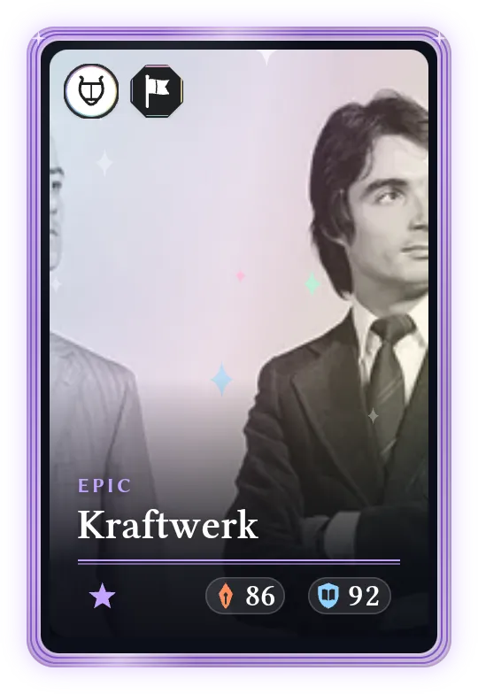 Kraftwerk, Epic, ATK 86, DEF 92