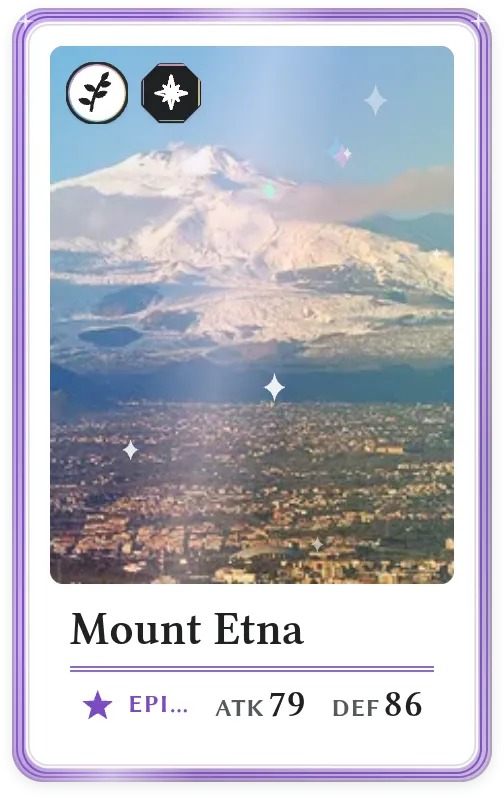 Mount Etna, Epic, ATK 79, DEF 86