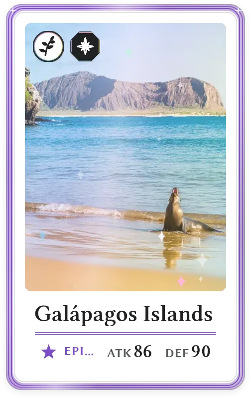 Galápagos Islands, Epic, ATK 86, DEF 90