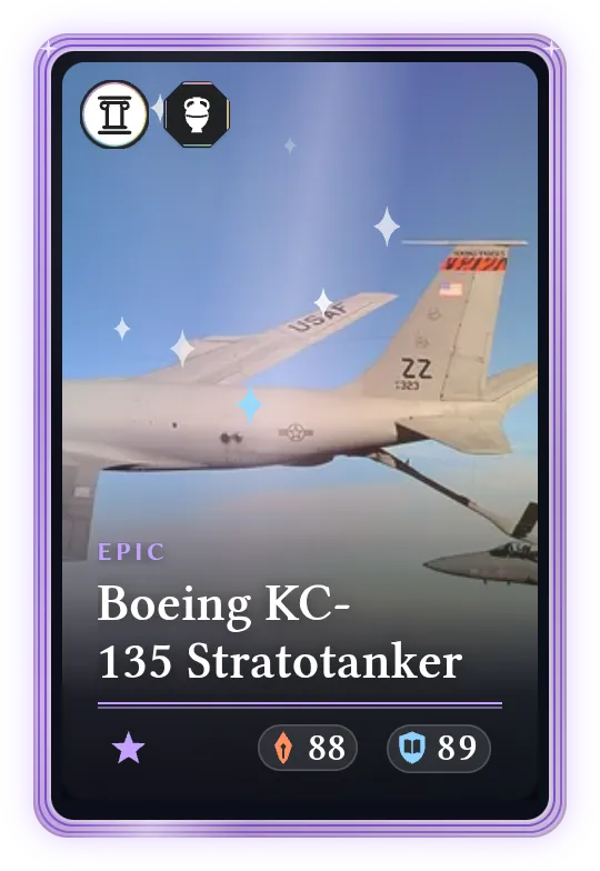 Boeing KC-135 Stratotanker, Epic, ATK 88, DEF 89