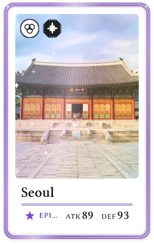 Seoul, Epic, ATK 89, DEF 93