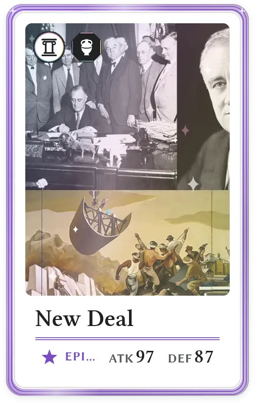 New Deal, Epic, ATK 97, DEF 87