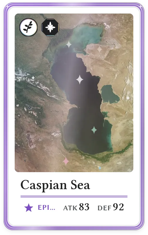 Caspian Sea, Epic, ATK 83, DEF 92