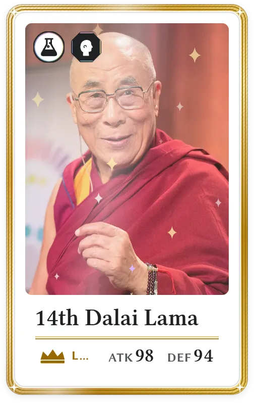 14th Dalai Lama, Legendary, ATK 98, DEF 94