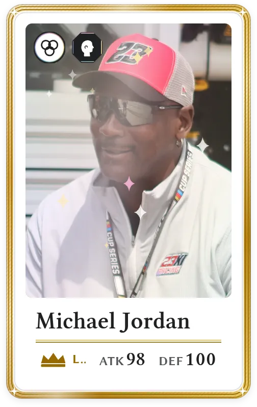Michael Jordan, Legendary, ATK 98, DEF 100