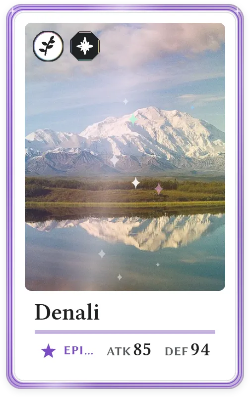 Denali, Epic, ATK 85, DEF 94