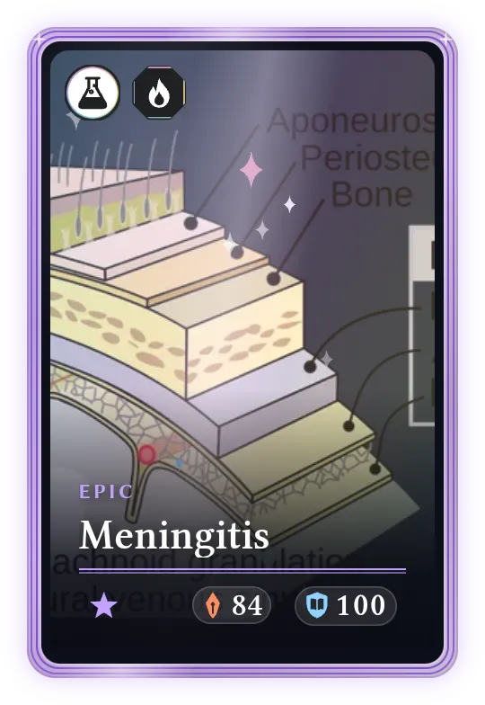 Meningitis, Epic, ATK 84, DEF 100