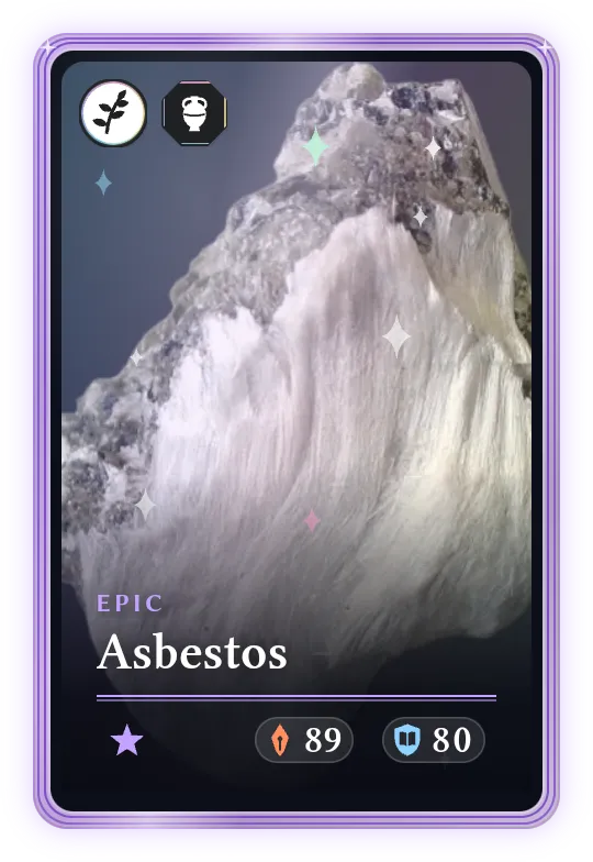 Asbestos, Epic, ATK 89, DEF 80