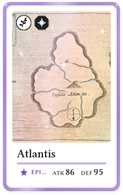 Atlantis, Epic, ATK 86, DEF 95