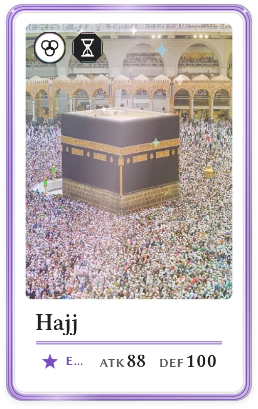 Hajj, Epic, ATK 88, DEF 100