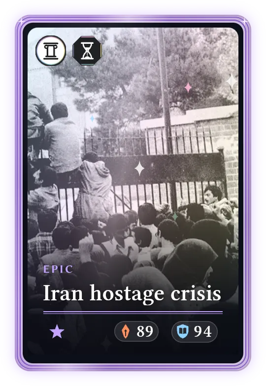 Iran hostage crisis, Epic, ATK 89, DEF 94