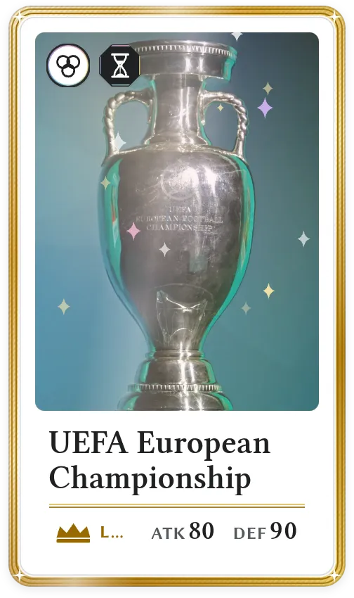UEFA European Championship, Legendary, ATK 80, DEF 90