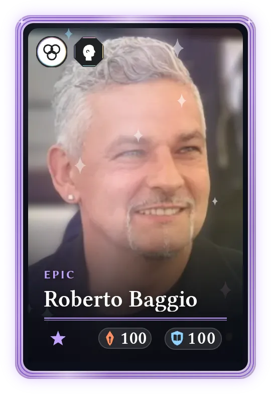 Roberto Baggio, Epic, ATK 100, DEF 100