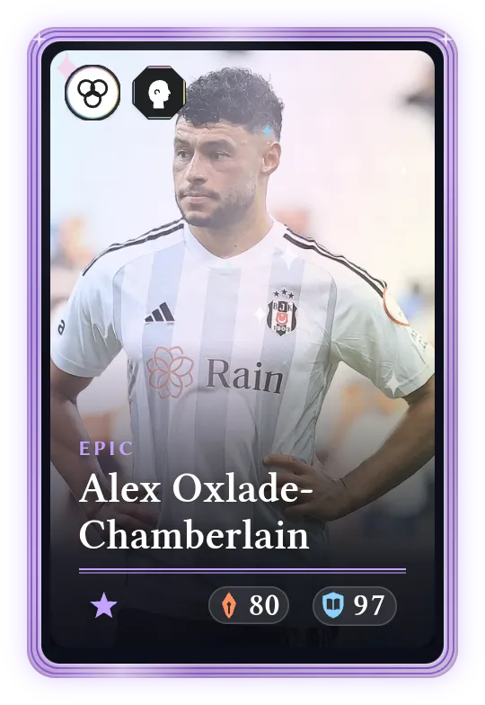 Alex Oxlade-Chamberlain, Epic, ATK 80, DEF 97
