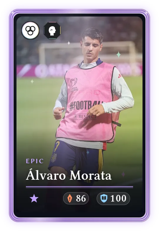 Álvaro Morata, Epic, ATK 86, DEF 100