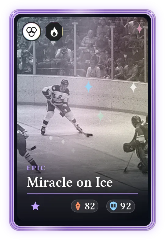 Miracle on Ice, Epic, ATK 82, DEF 92