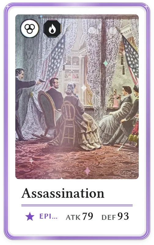 Assassination, Epic, ATK 79, DEF 93