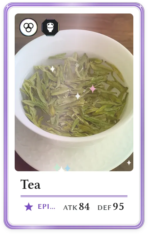 Tea, Epic, ATK 84, DEF 95