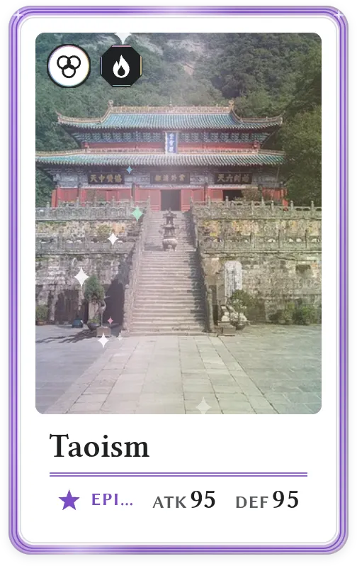 Taoism, Epic, ATK 95, DEF 95