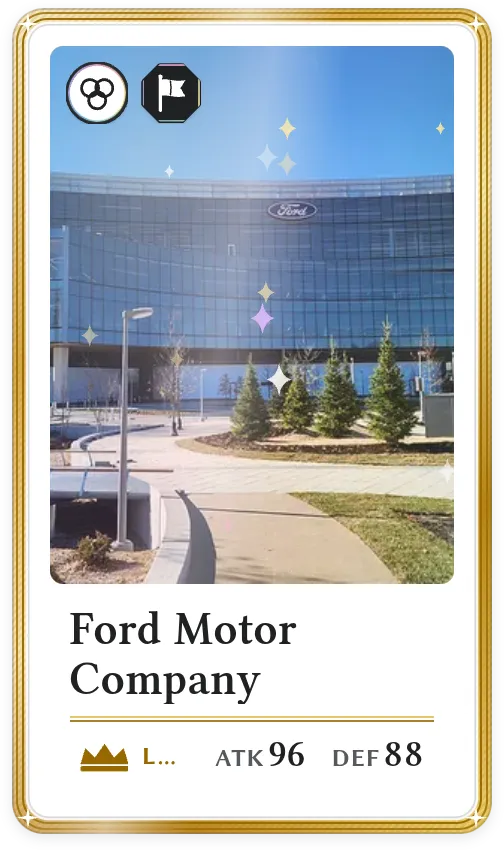 Ford Motor Company, Legendary, ATK 96, DEF 88