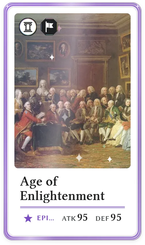 Age of Enlightenment, Epic, ATK 95, DEF 95